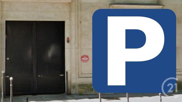 Parking à vendre PARIS